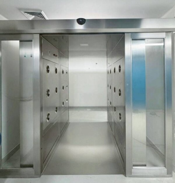 Air shower installed at food factory hygiene zone in Thailand แอร์ชาวเวอร์สำหรับโรงงานอาหาร ติดตั้งในโซนสุขอนามัย